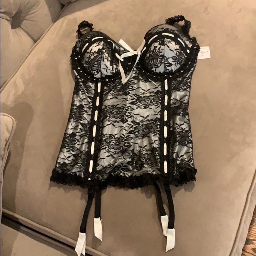 Fredericks of Hollywood corset lingerie